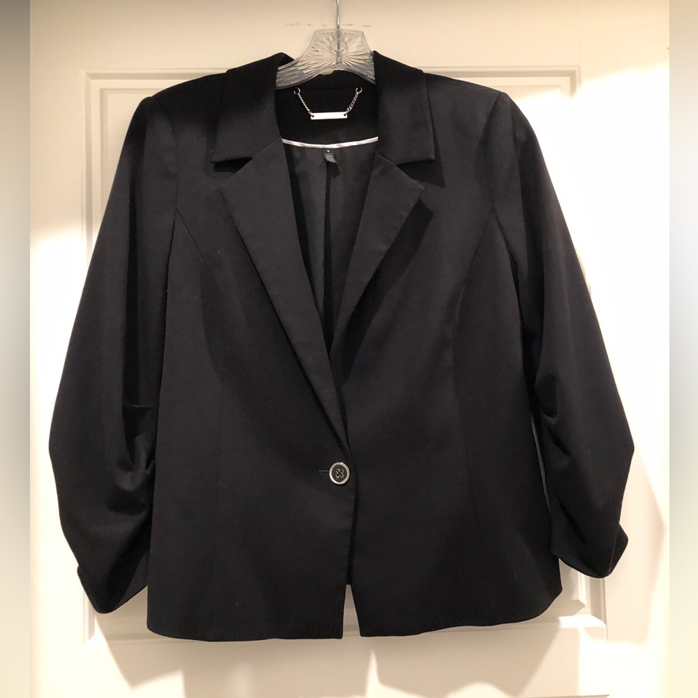 WHBM 3/4 Sleeve Blazer, Size 8